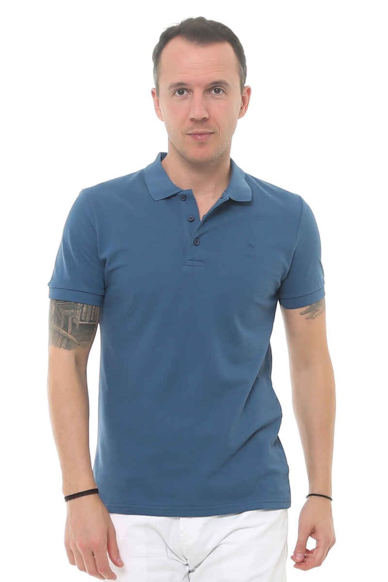 Cazador Erkek T-Shirt 18YC1EK04613 K.Mavı