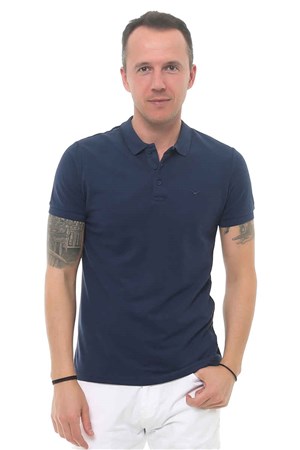 Cazador Erkek T-Shirt 18YC1EK04613 Indıgo