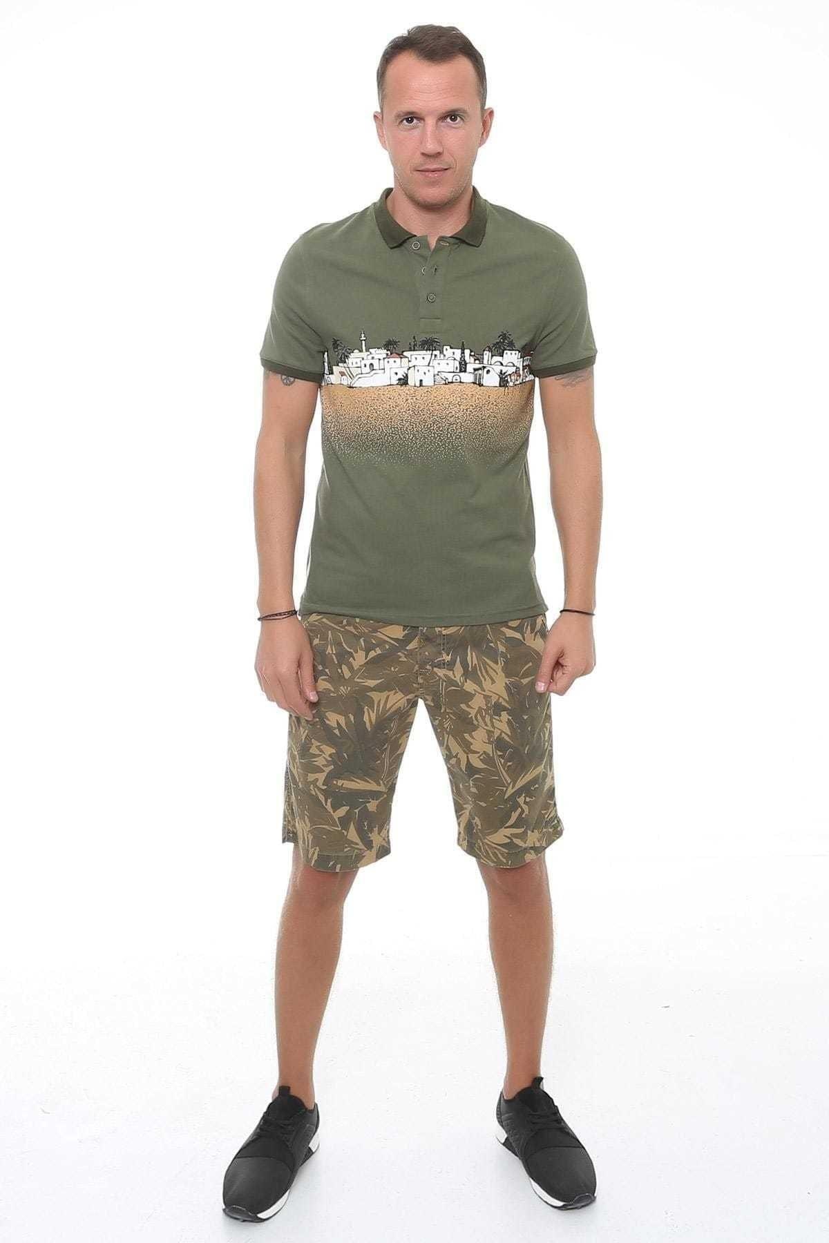 Cazador Erkek T-Shirt 19YCEEOM4052 Hakı