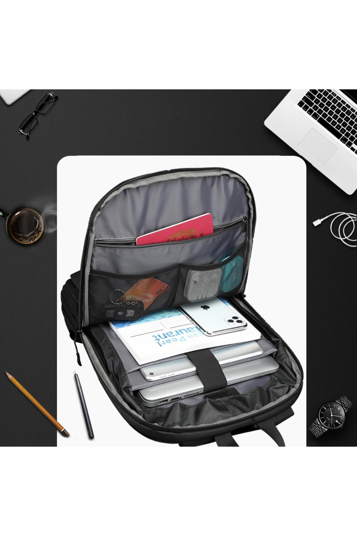 Smart Bags Kadın Çanta 2022-8620 Siyah