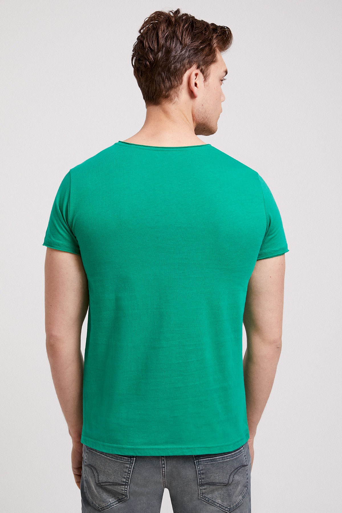 Lee Cooper Erkek T-Shirt 202 LCM 242019 Açık Yeşil