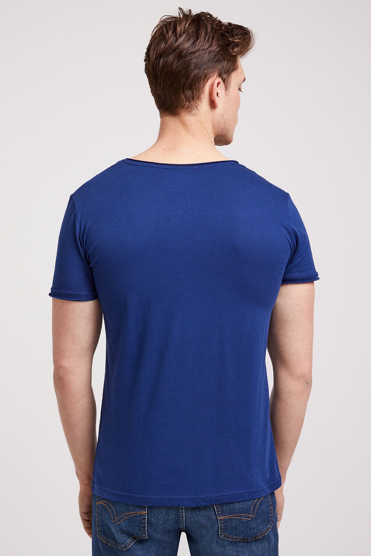 Lee Cooper Erkek T-Shirt 202 LCM 242019 İndigo