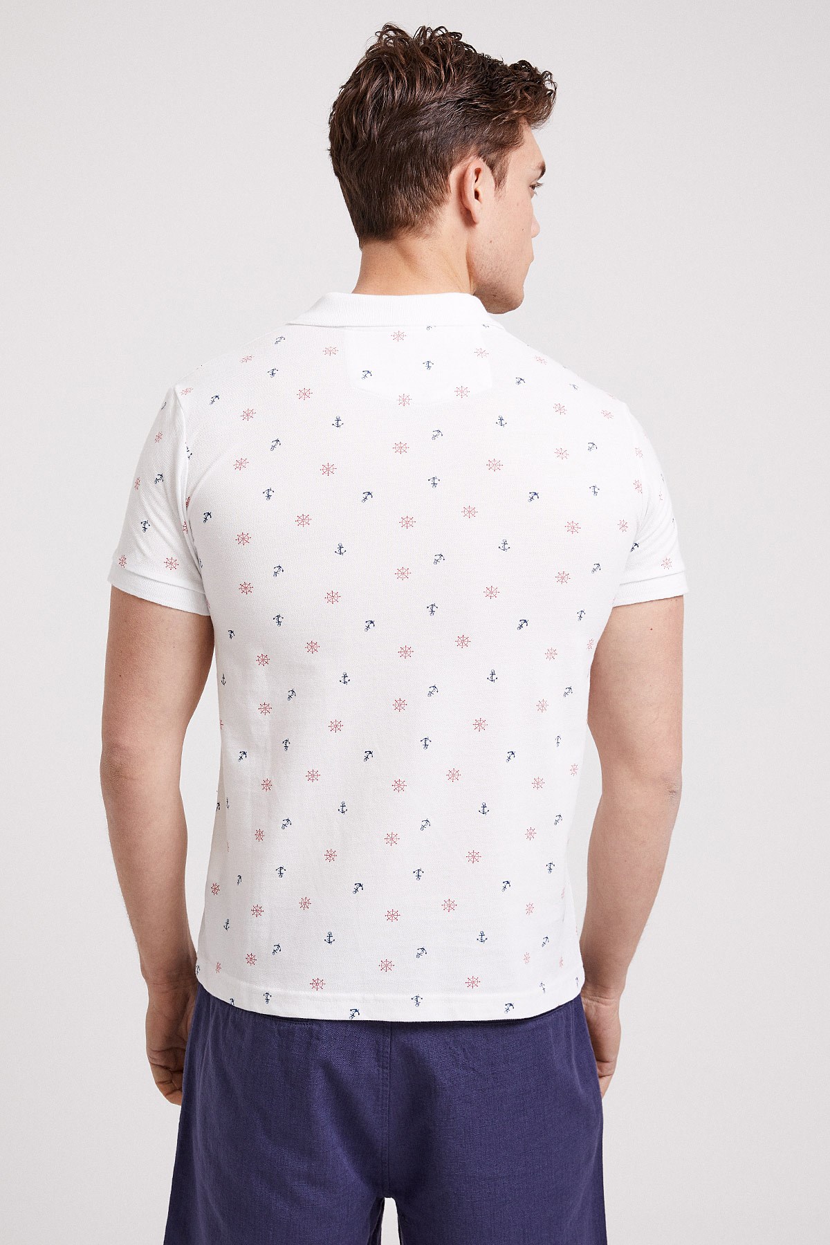 Lee Cooper Erkek T-Shirt 202 LCM 242043 Beyaz