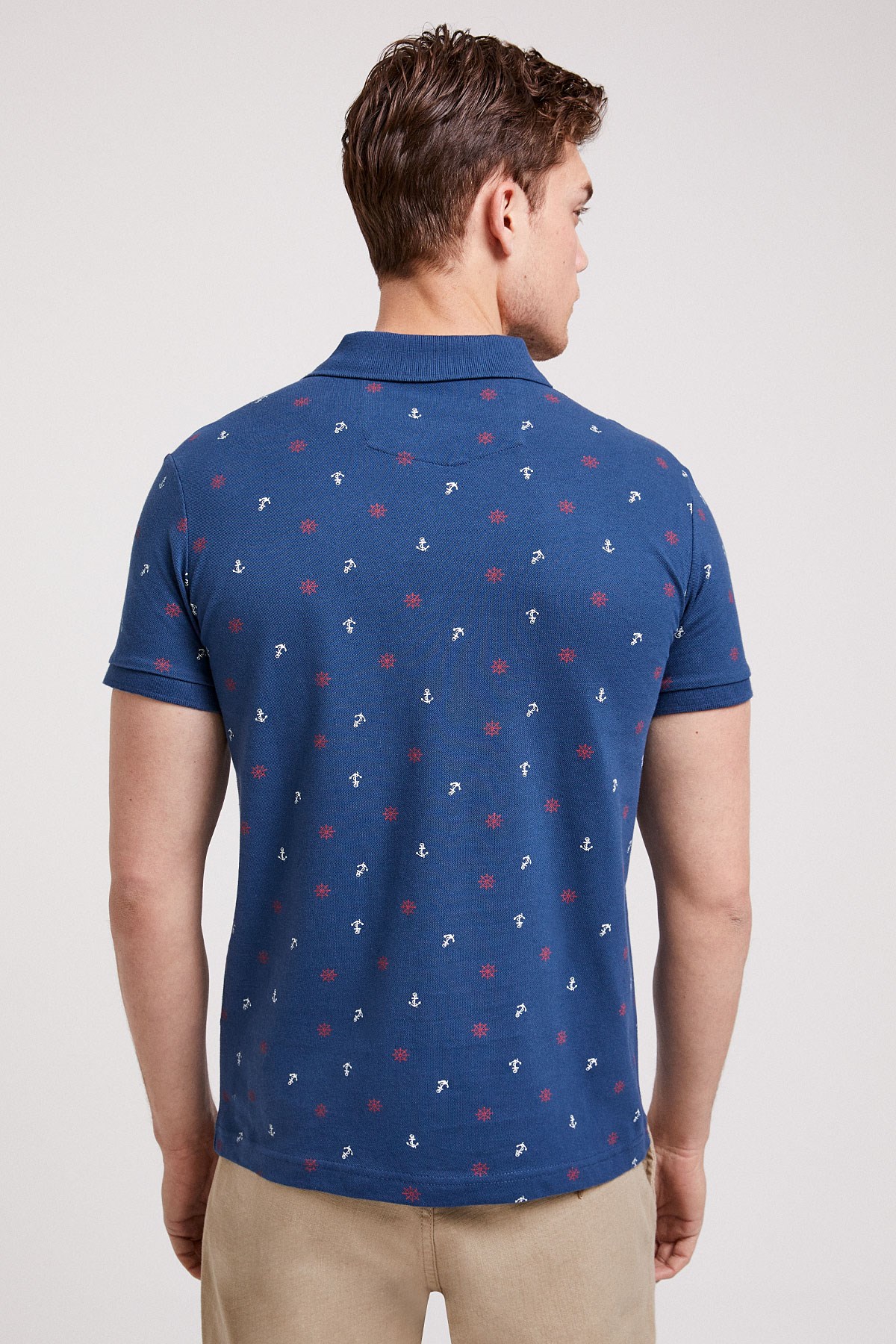 Lee Cooper Erkek T-Shirt 202 LCM 242043 İndigo