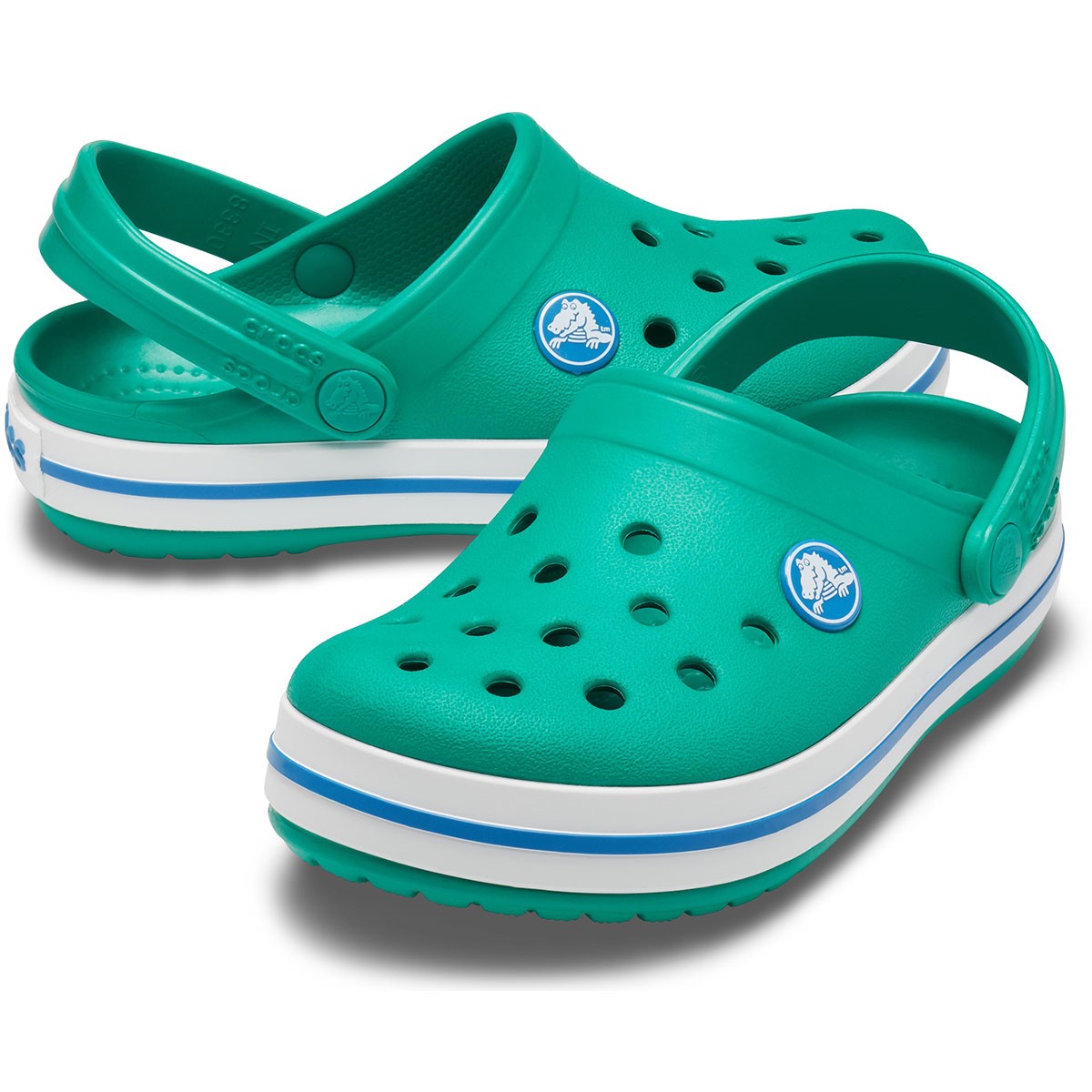Crocs Sandalet 204537 Deep Green/Prep Blue