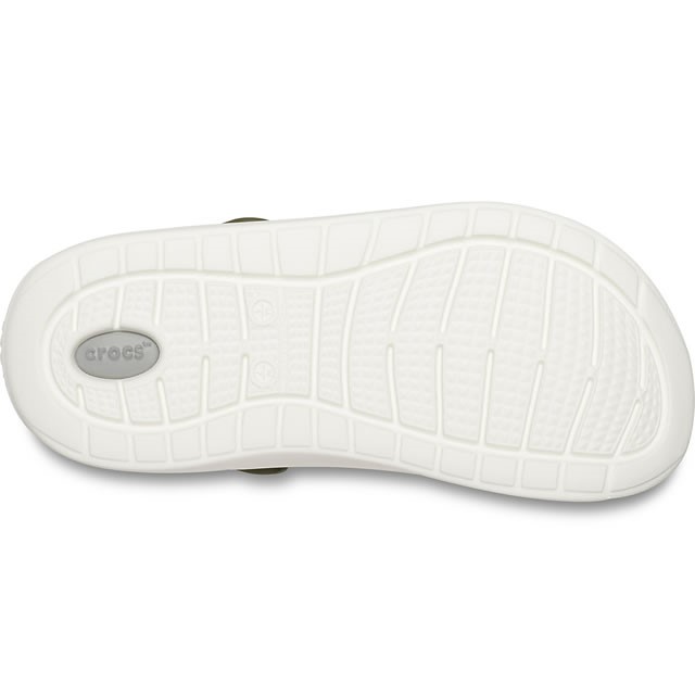 Crocs Unisex Sandalet 204592 Army Green/White