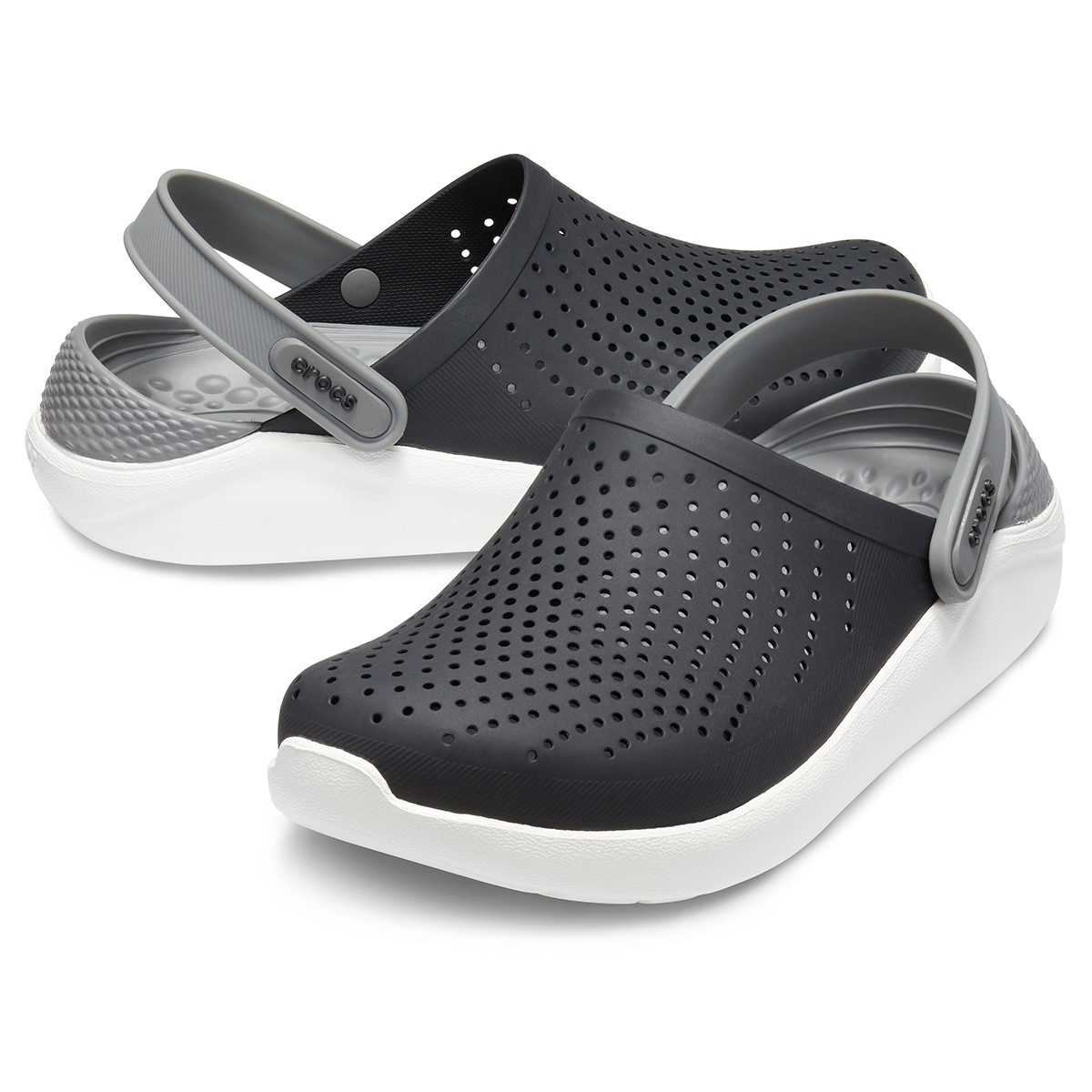 Crocs Unisex Sandalet 204592 Black/Smoke