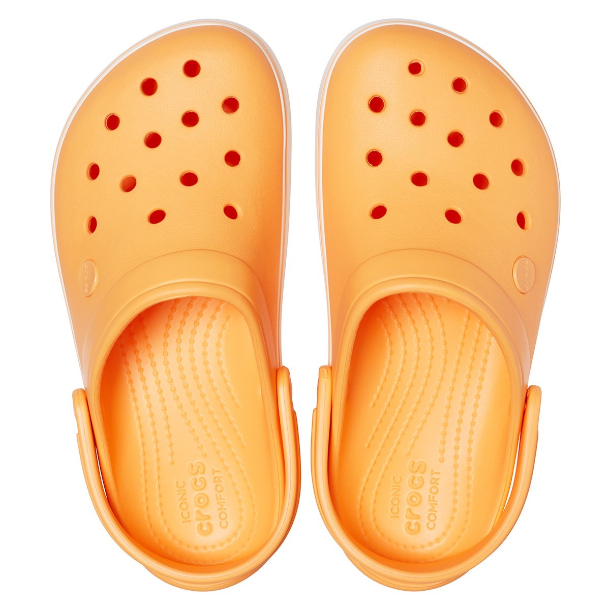 Crocs Kadın Sandalet 205434 Cantaloupe/White