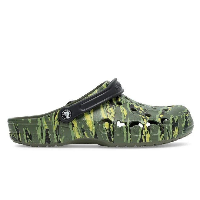 Crocs Erkek Sandalet 206230 Tiger Camo
