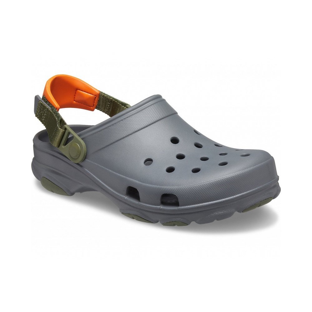Crocs Erkek Sandalet 206340 Slate Grey/Multi