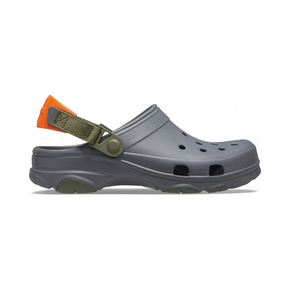 Crocs Erkek Sandalet 206340 Slate Grey/Multi