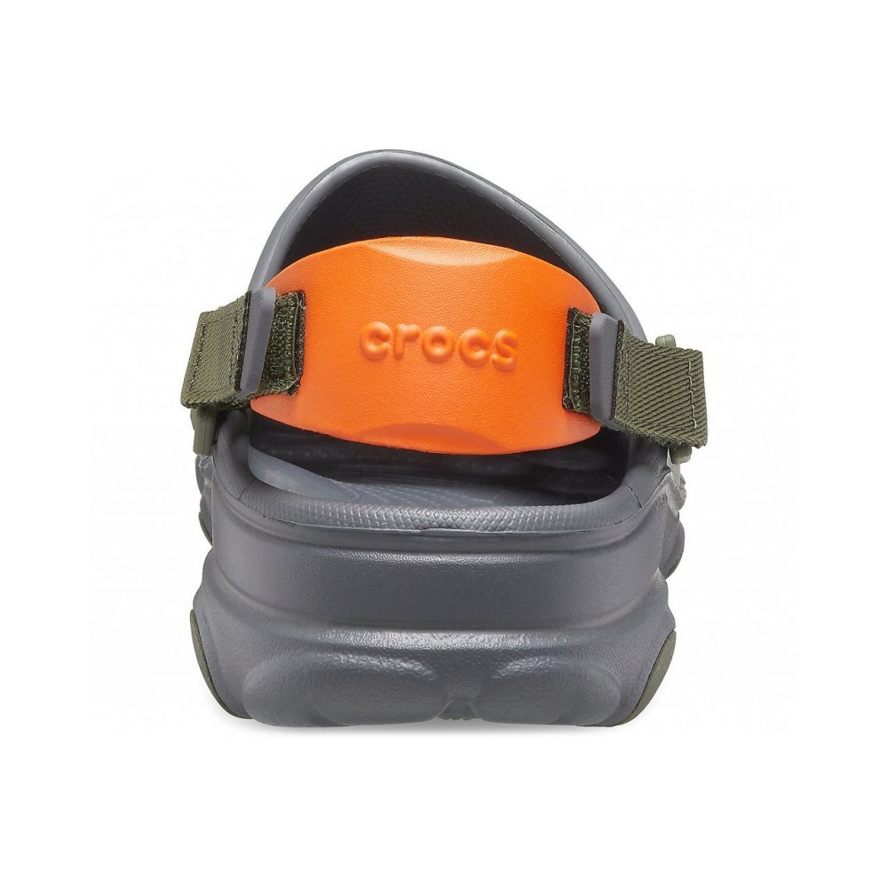 Crocs Erkek Sandalet 206340 Slate Grey/Multi