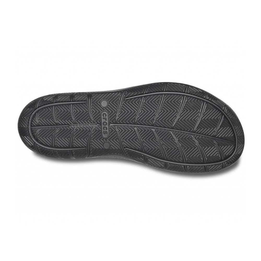 Crocs Erkek Sandalet 206526 Black/Black