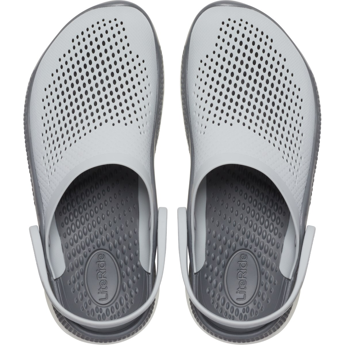 Crocs Unisex Sandalet 206708 Light Grey/Slate Grey