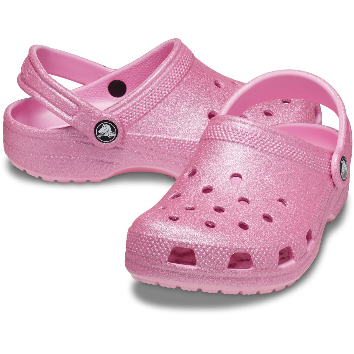 Crocs Unisex Çocuk Sandalet 206992 Pink Tweed Glitter