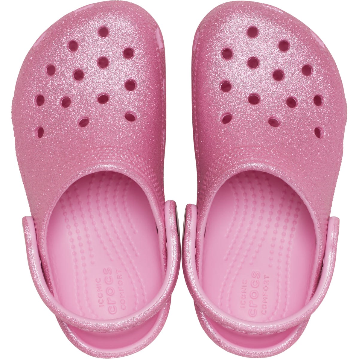 Crocs Unisex Çocuk Sandalet 206992 Pink Tweed Glitter