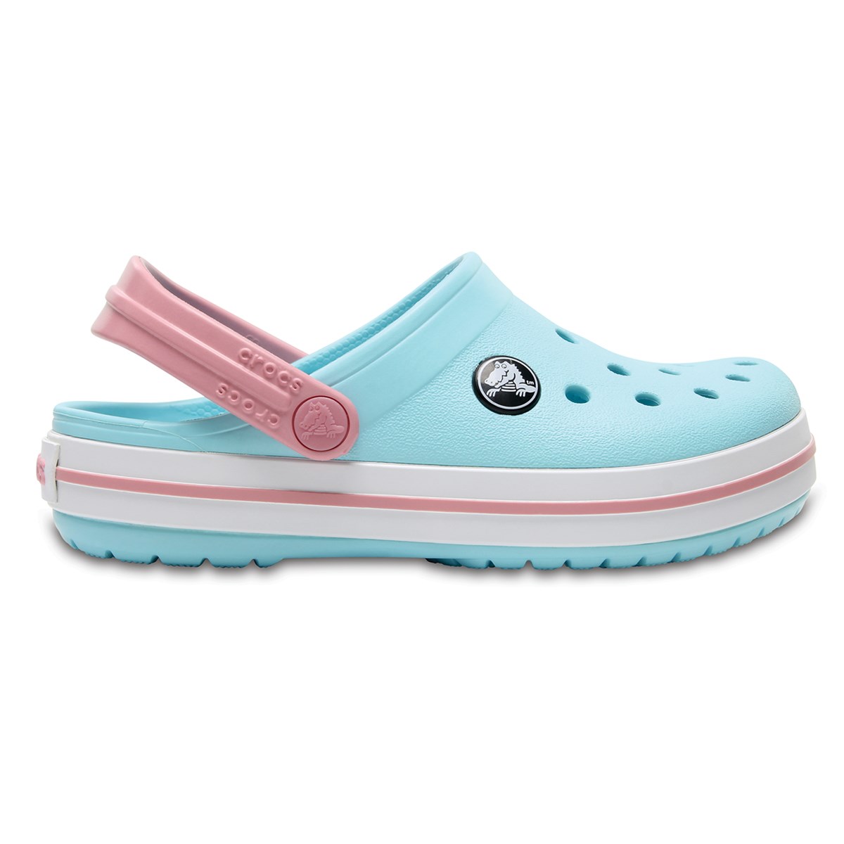 Crocs Unisex Çocuk Sandalet 207005 Ice Blue/White