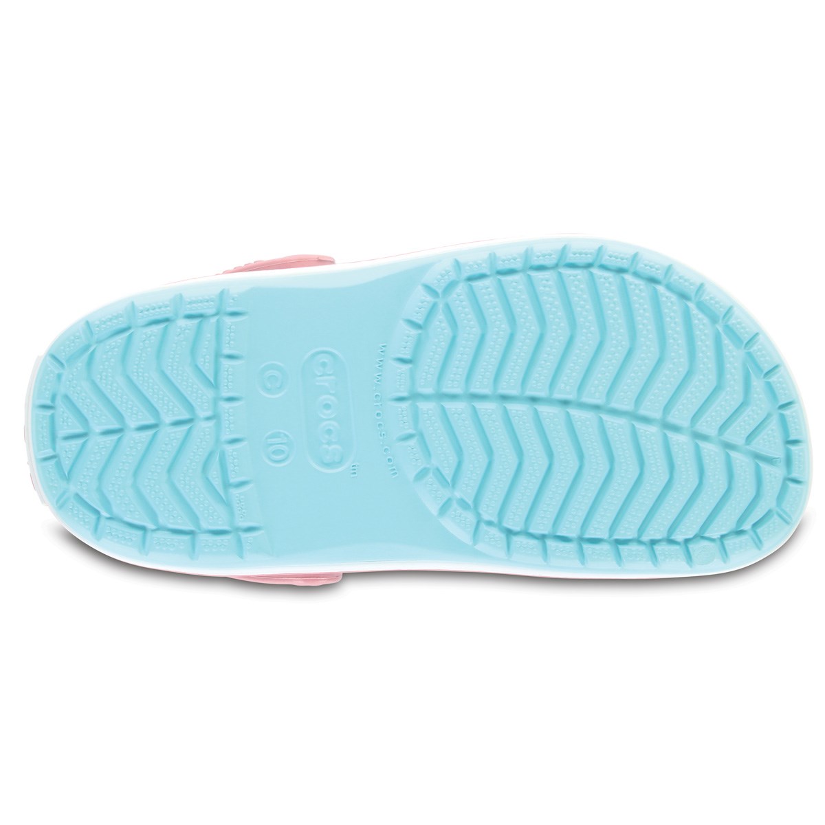 Crocs Unisex Çocuk Sandalet 207005 Ice Blue/White