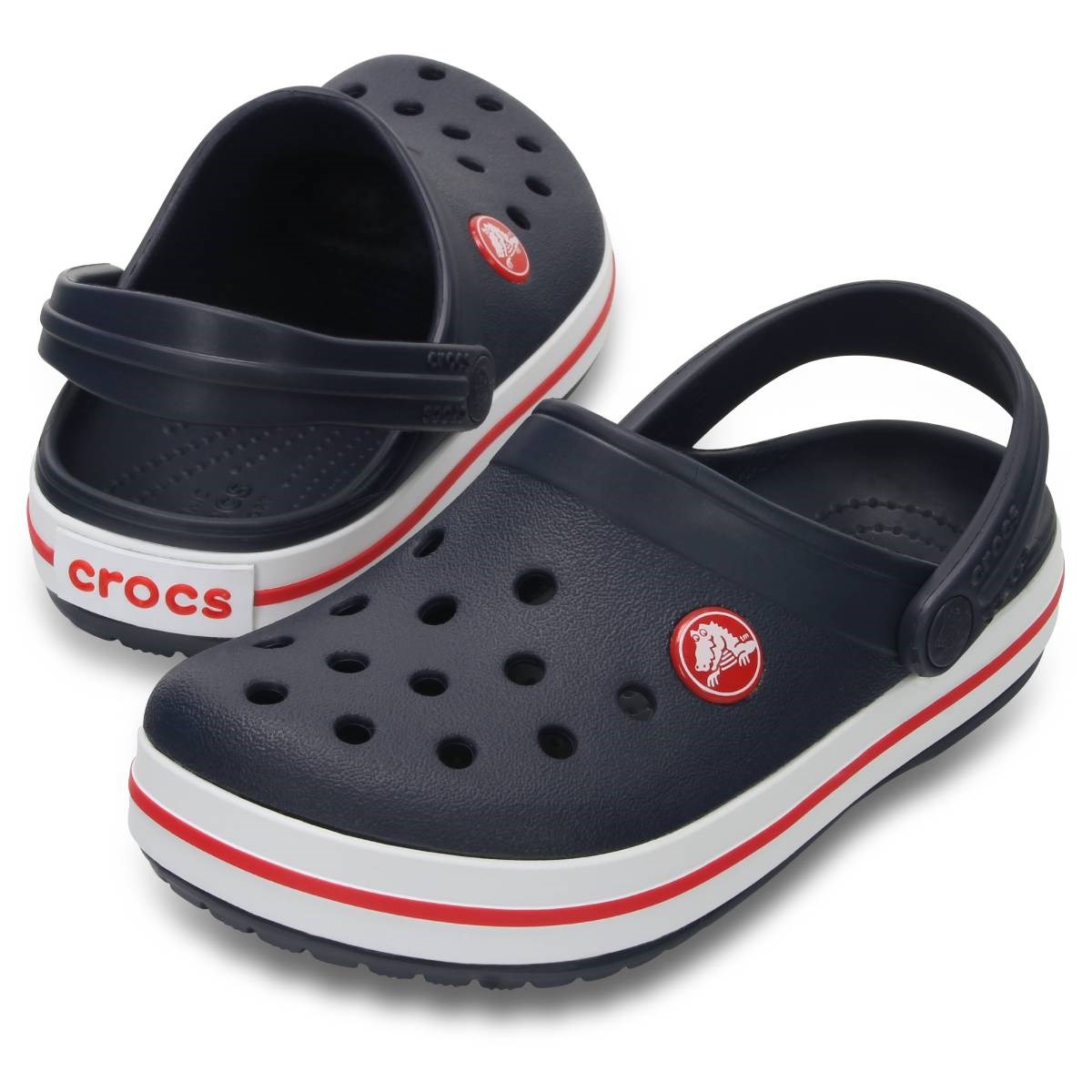 Crocs Unisex Çocuk Sandalet 207006 Navy/Red