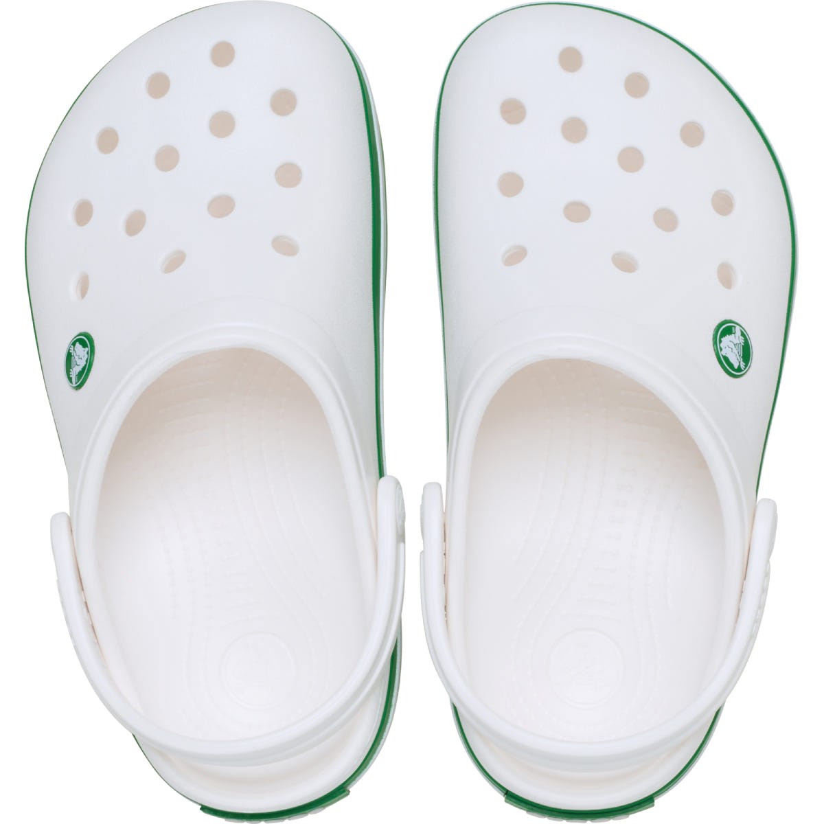 Crocs Unisex Çocuk Sandalet 207006 White/Green Ivy