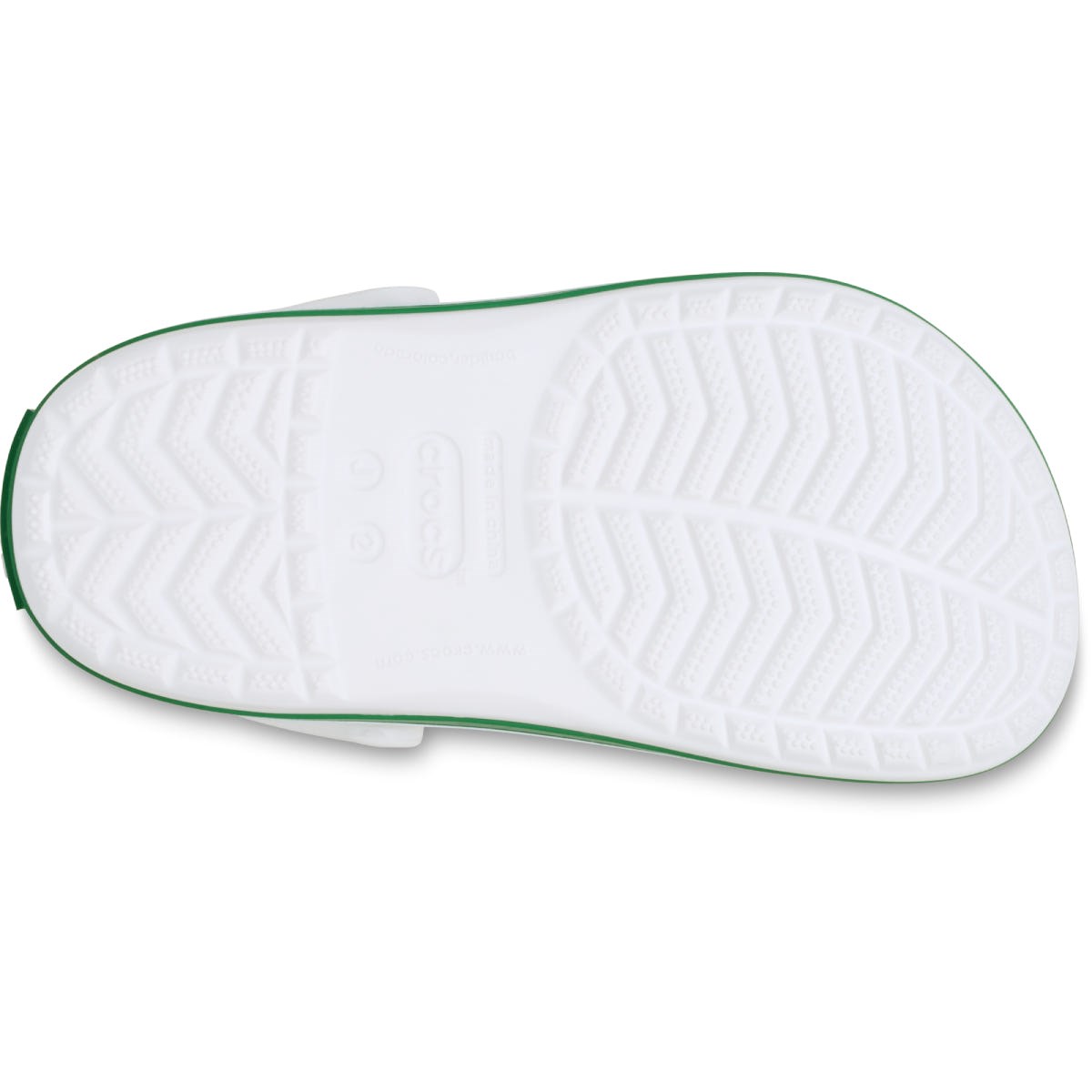 Crocs Unisex Çocuk Sandalet 207006 White/Green Ivy