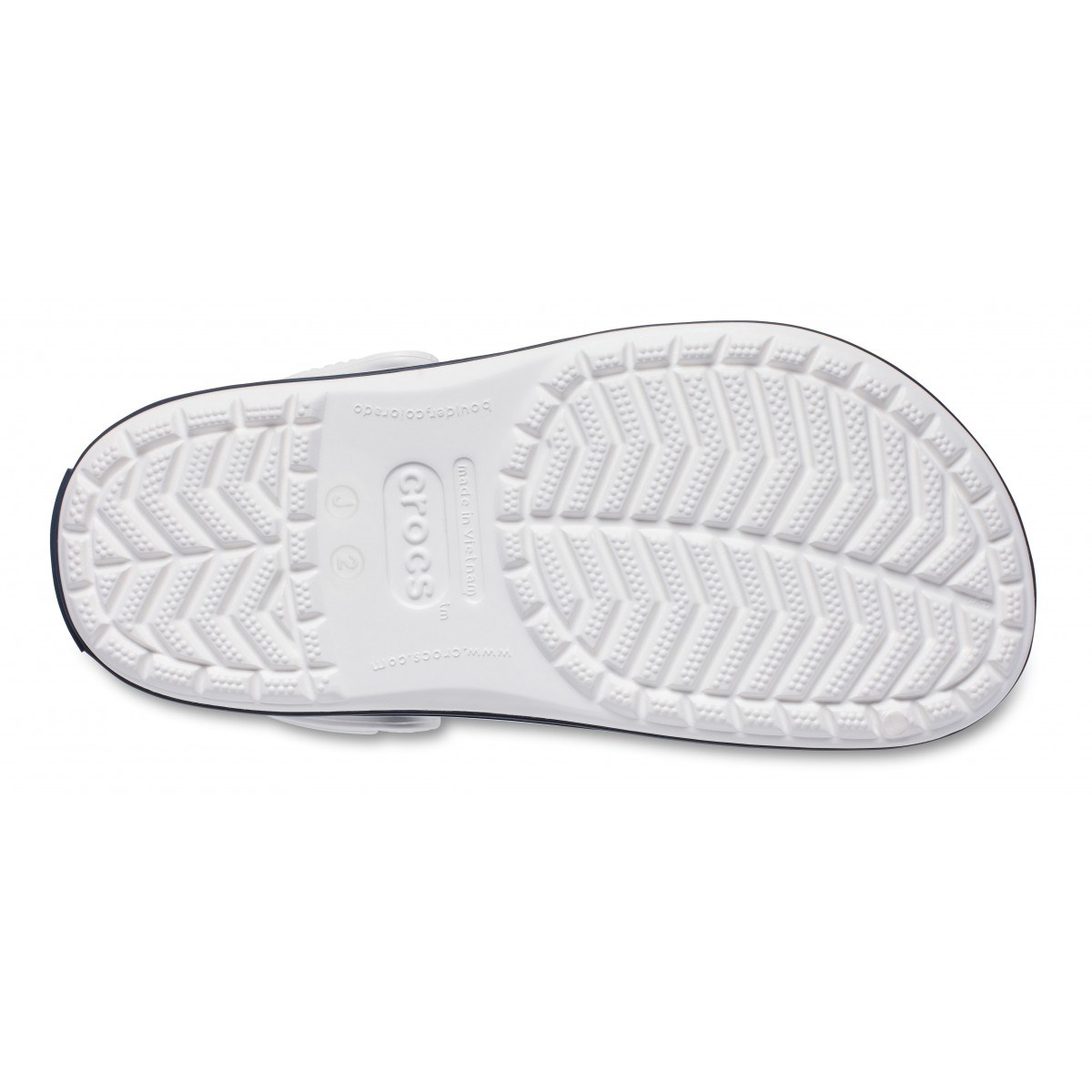 Crocs Unisex Çocuk Sandalet 207006 White/Navy