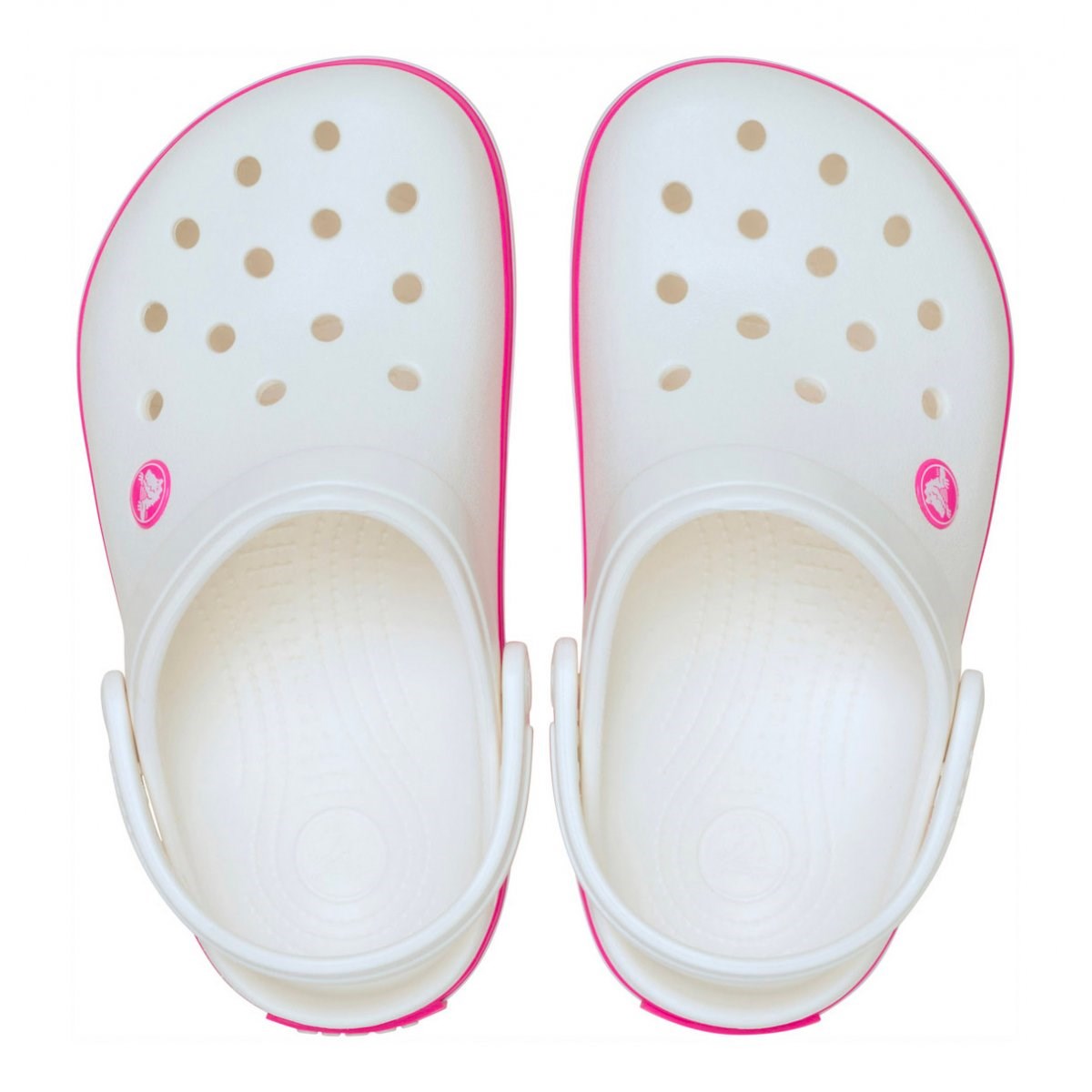 Crocs Unisex Çocuk Sandalet 207006 White/Pink Crush