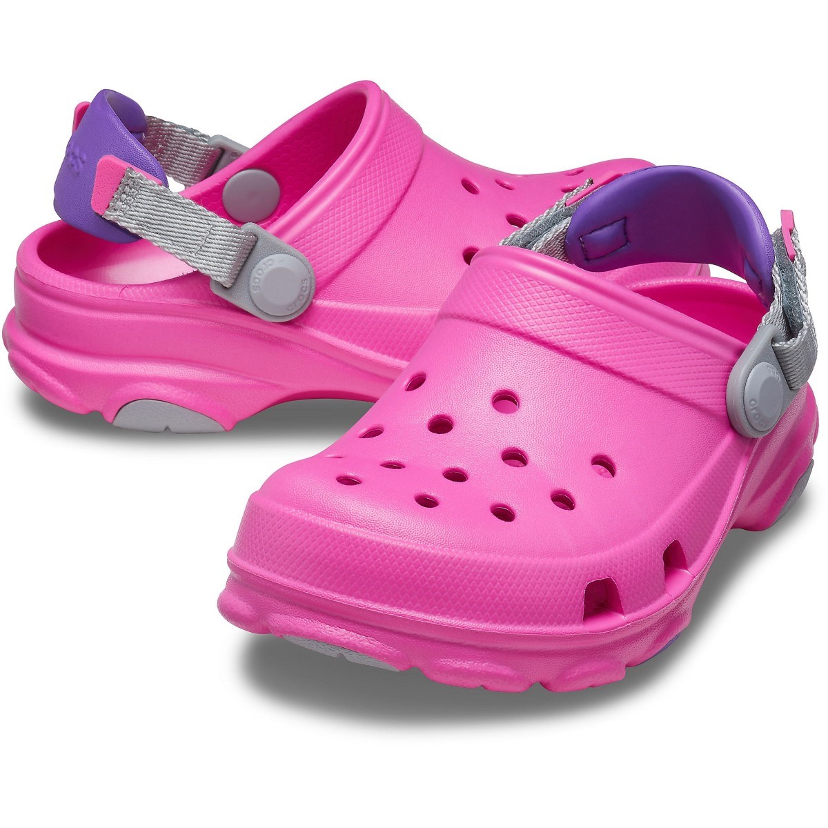 Crocs Unisex Çocuk Sandalet 207011 Electric Pink
