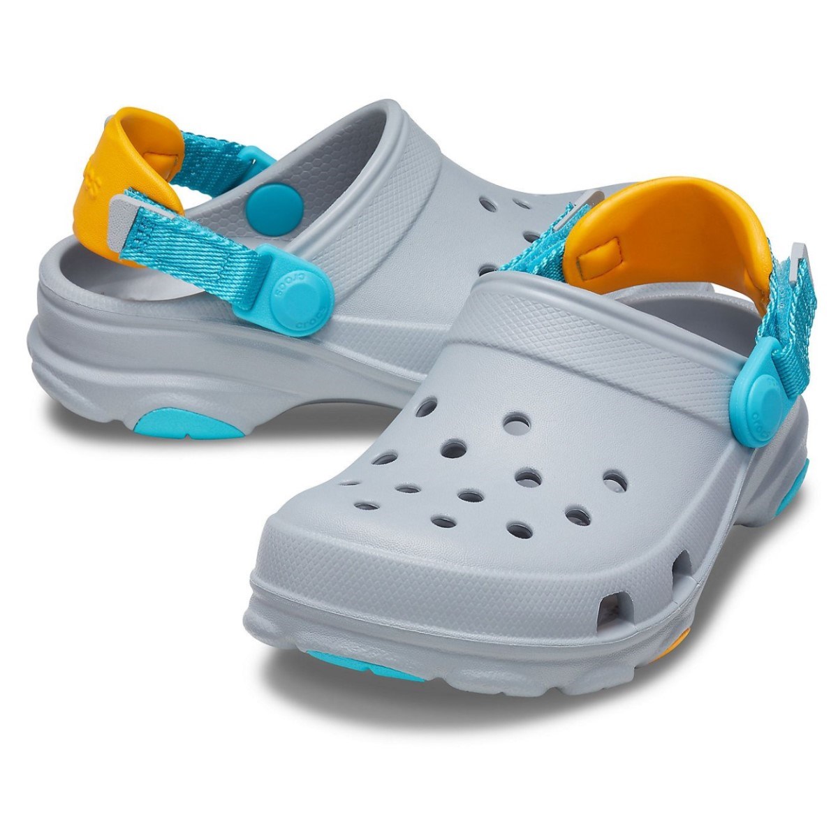 Crocs Unisex Çocuk Sandalet 207011 Light Grey
