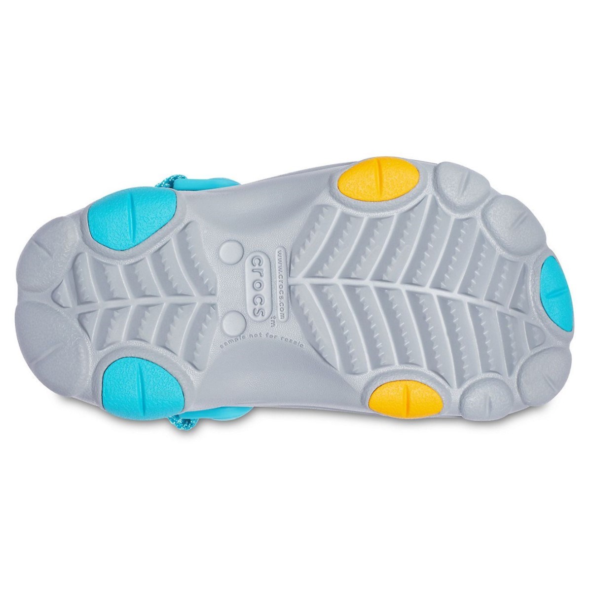 Crocs Unisex Çocuk Sandalet 207011 Light Grey