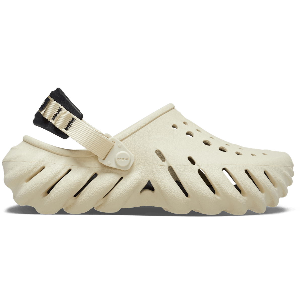 Crocs Unisex Sandalet 207937 Bone/Black