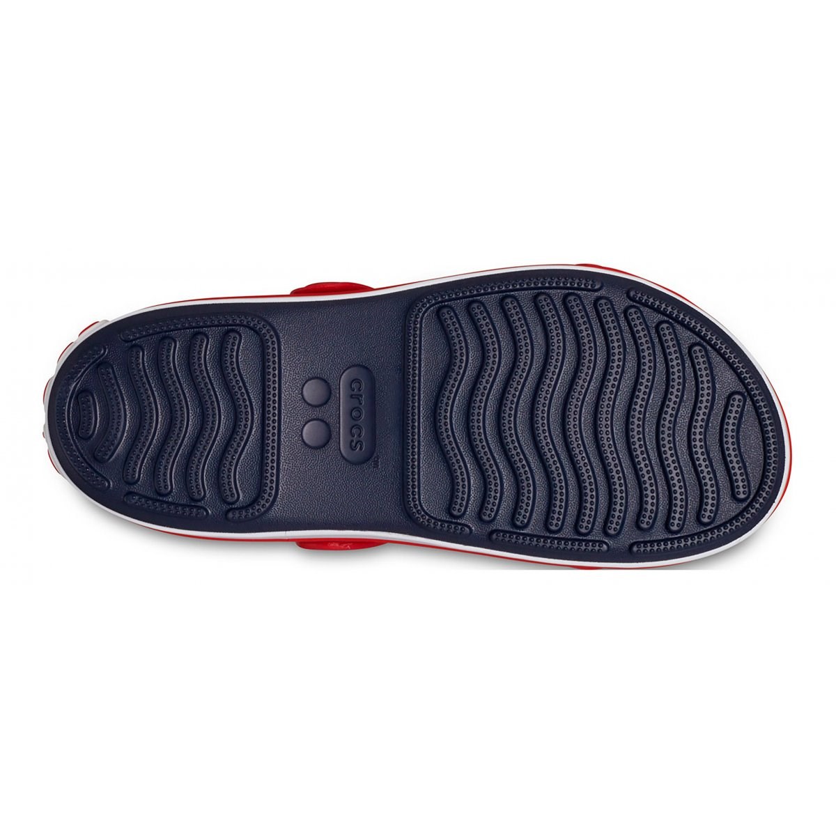 Crocs Unisex Çocuk Sandalet 209423 Navy/Varsity Red