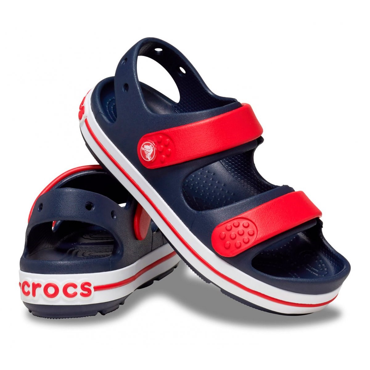 Crocs Unisex Çocuk Terlik 209424 Navy/Varsity Red