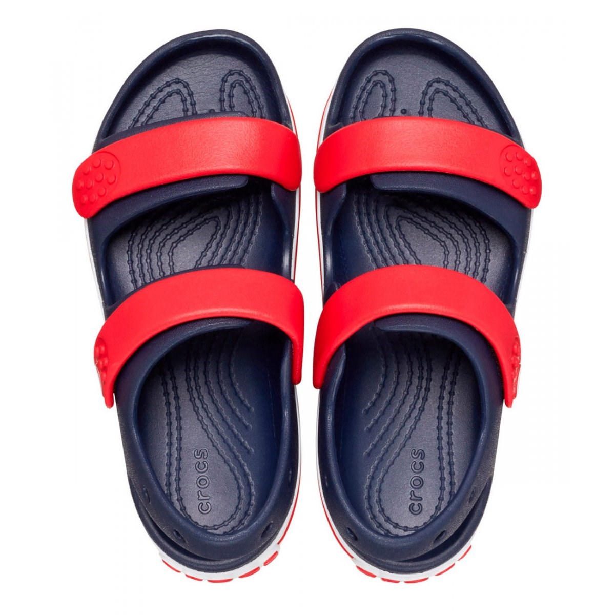Crocs Unisex Çocuk Terlik 209424 Navy/Varsity Red