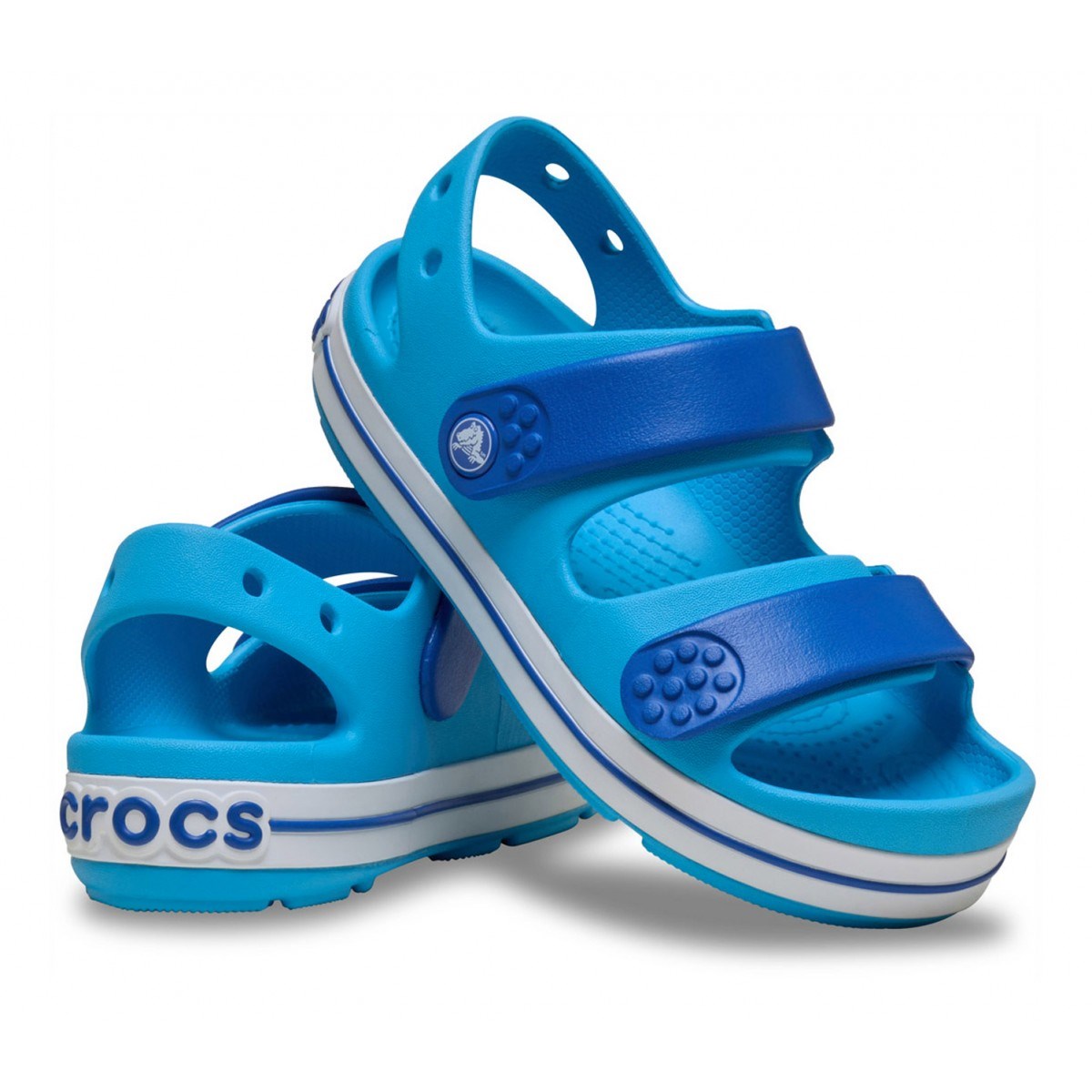 Crocs Unisex Çocuk Terlik 209424 Venetian/Blue Bolt
