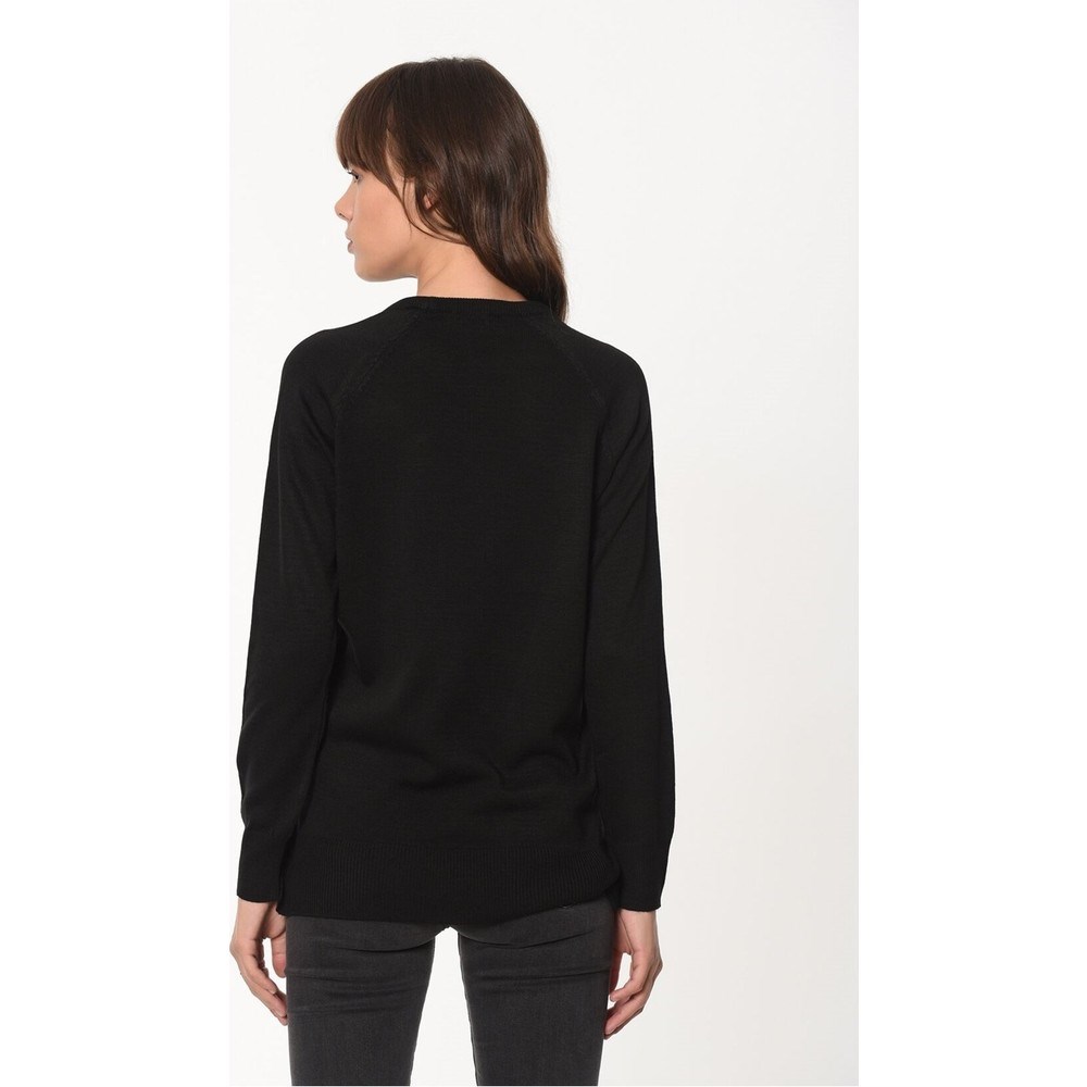 Fashion Friends Kadın Kazak 20K0242B1 Siyah / Black