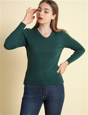 Fashion Friends Kadın Kazak 20K0244B1 Yeşil / Green