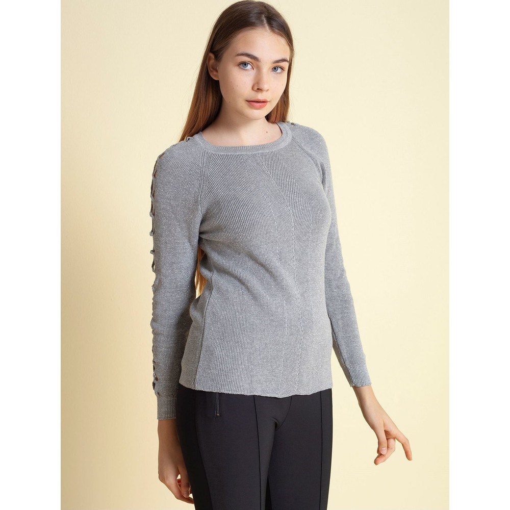 Fashion Friends Kadın Kazak 20K0726B1 Gri