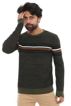 Cazador Erkek Kazak 20KCEEO03073 Hakı