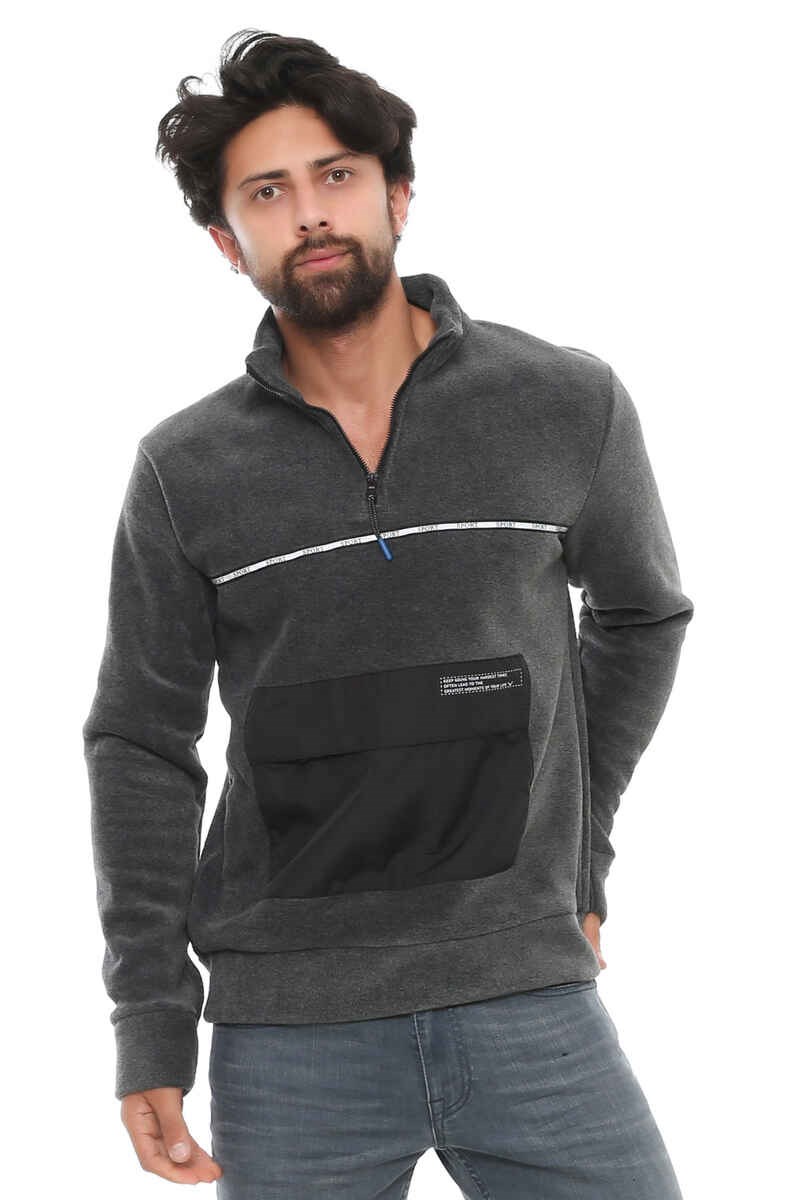Cazador Erkek S-Shirt 20KCEEO05027 Ant.Melanj