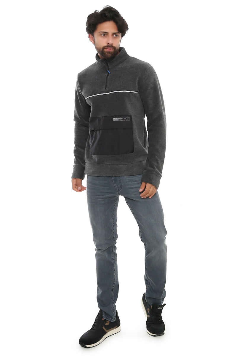 Cazador Erkek S-Shirt 20KCEEO05027 Ant.Melanj