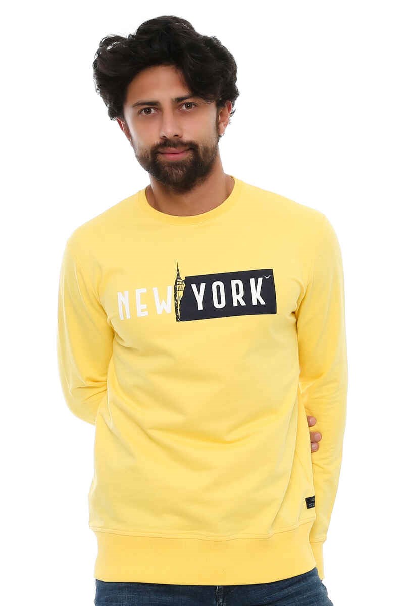 Cazador Erkek S-Shirt 20KCEEO05072 Sarı
