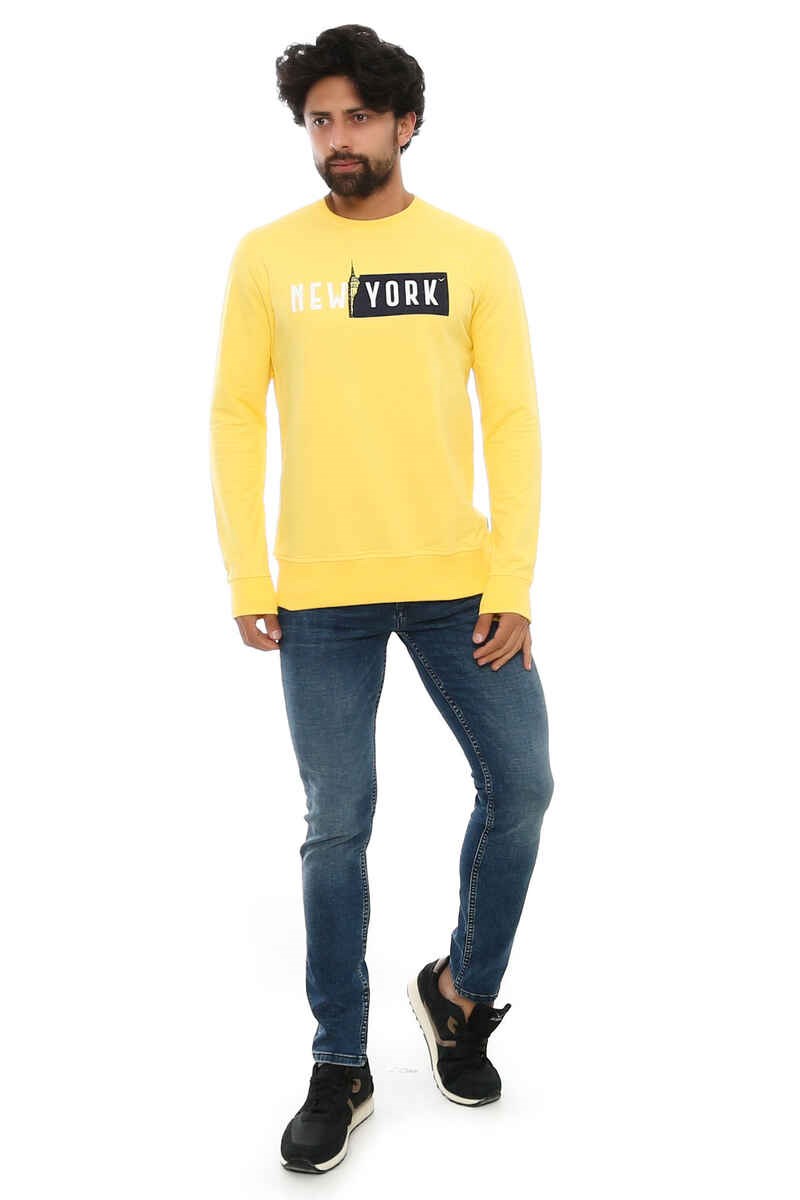 Cazador Erkek S-Shirt 20KCEEO05072 Sarı