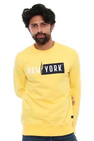 Cazador Erkek S-Shirt 20KCEEO05072 Sarı