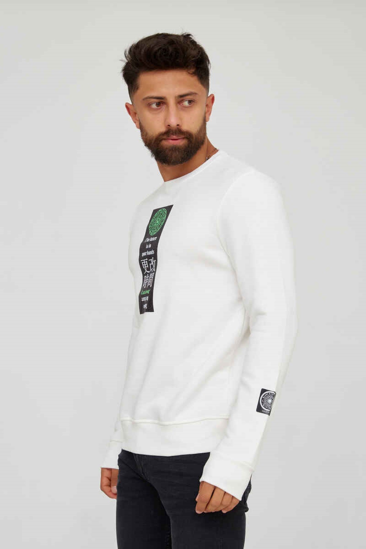 Cazador Erkek S-Shirt 20KCEEO05110 Beyaz