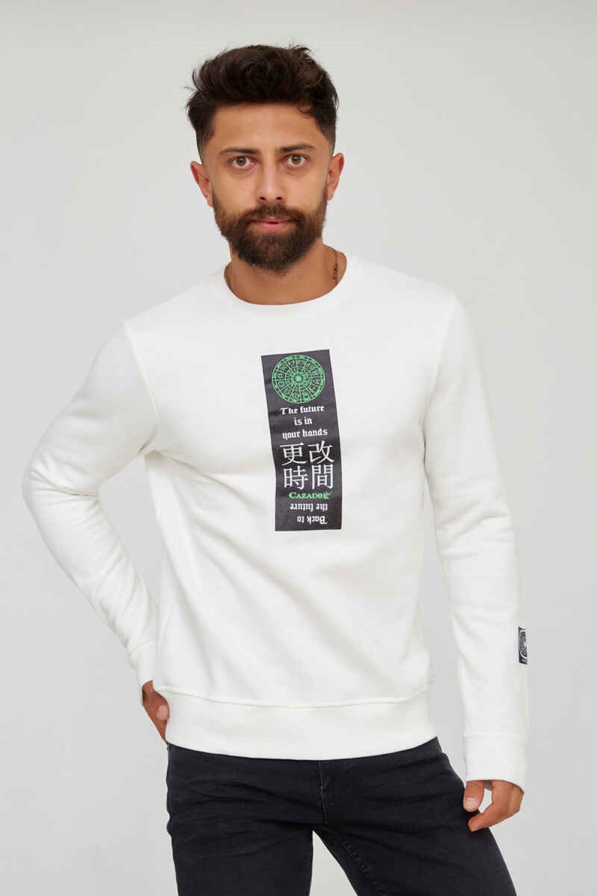Cazador Erkek S-Shirt 20KCEEO05110 Beyaz