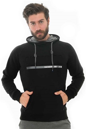 Cazador Erkek S-Shirt 20KCEEO05114 Sıyah