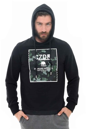 Cazador Erkek S-Shirt 20KCEEO05144 Sıyah