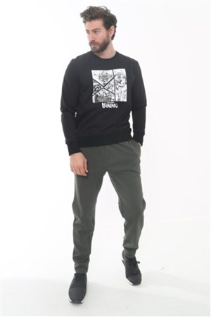 Cazador Erkek S-Shirt 20KCEEO05162 Sıyah