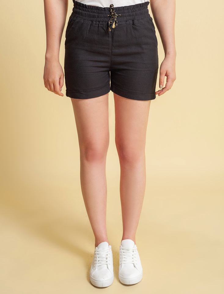 Fashion Friends Kadın Şort 20Y0642B1 Siyah / Black